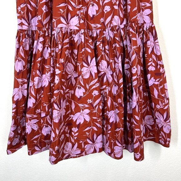 Wayf Bandeau Maxi Skirt Set Dress Crop Top Floral Large - Picture 6 of 14